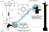 Винтовые сваи, диаметр 57